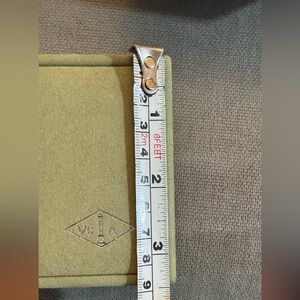 Green Van Cleef & Arpels necklace box with white cardboard box